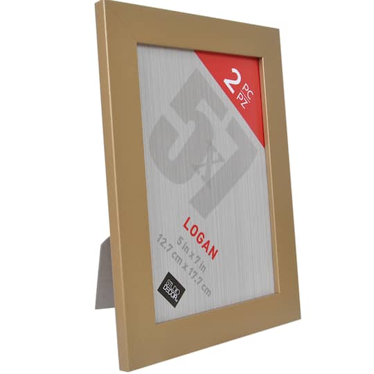 12 Packs: 2 ct. (24 total) Gold Tabletop Frames, Logan by Studio Décor®